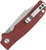 QSP KALI | DARK RED G-10 HANDLE