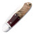 ROSECRAFT OCOEE RIVER KAYAK | RED RESIN + BURL WOOD | D2 | SLIP JOINT