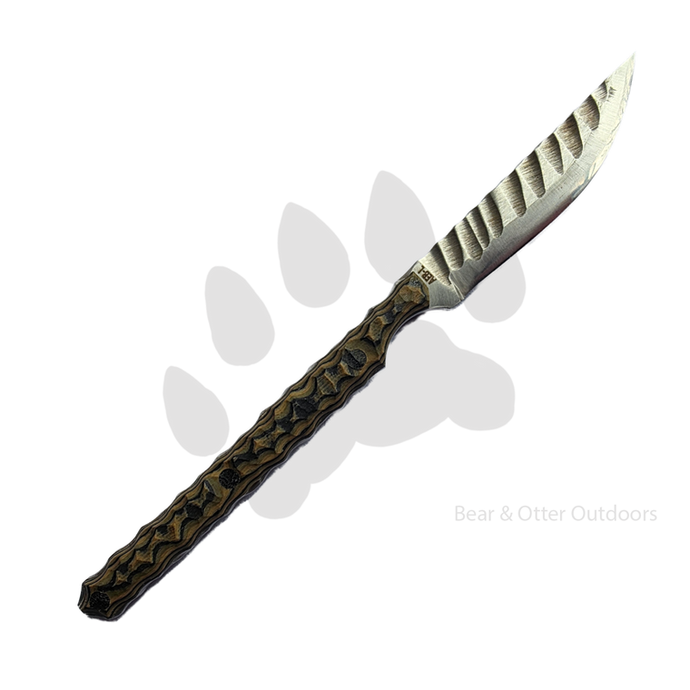 Byrd Custom Blades – Field Scalpel | AEB-L + Textured G-10 | USA Made