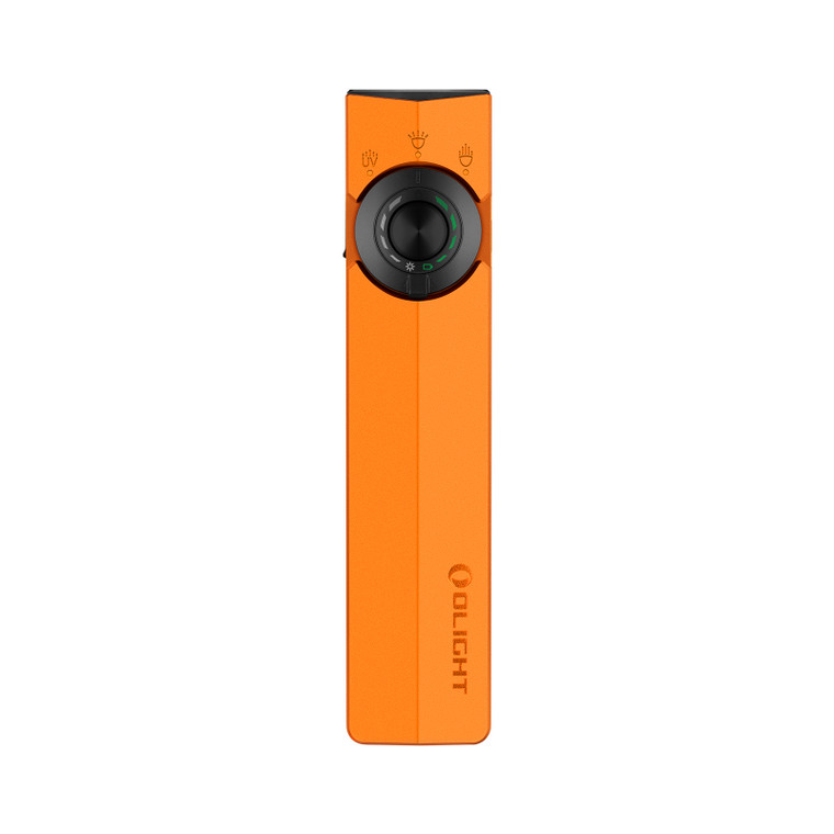 SPECIAL ORDER: Olight ArkPro | Orange | 1500 Lumens | UV + Green Laser EDC Light