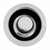 Linkasink D007 3.5" disposal flange for kitchen sinks in polished nickel finish.
