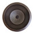 Linkasink BLD104 round flat round sink dark bronze with 1.5 inch drain opening.