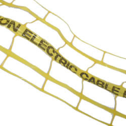 Detectable Underground Yellow Electric Cable Marker Tape JDP