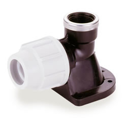 PLASSON Wall Plate Elbow JDP