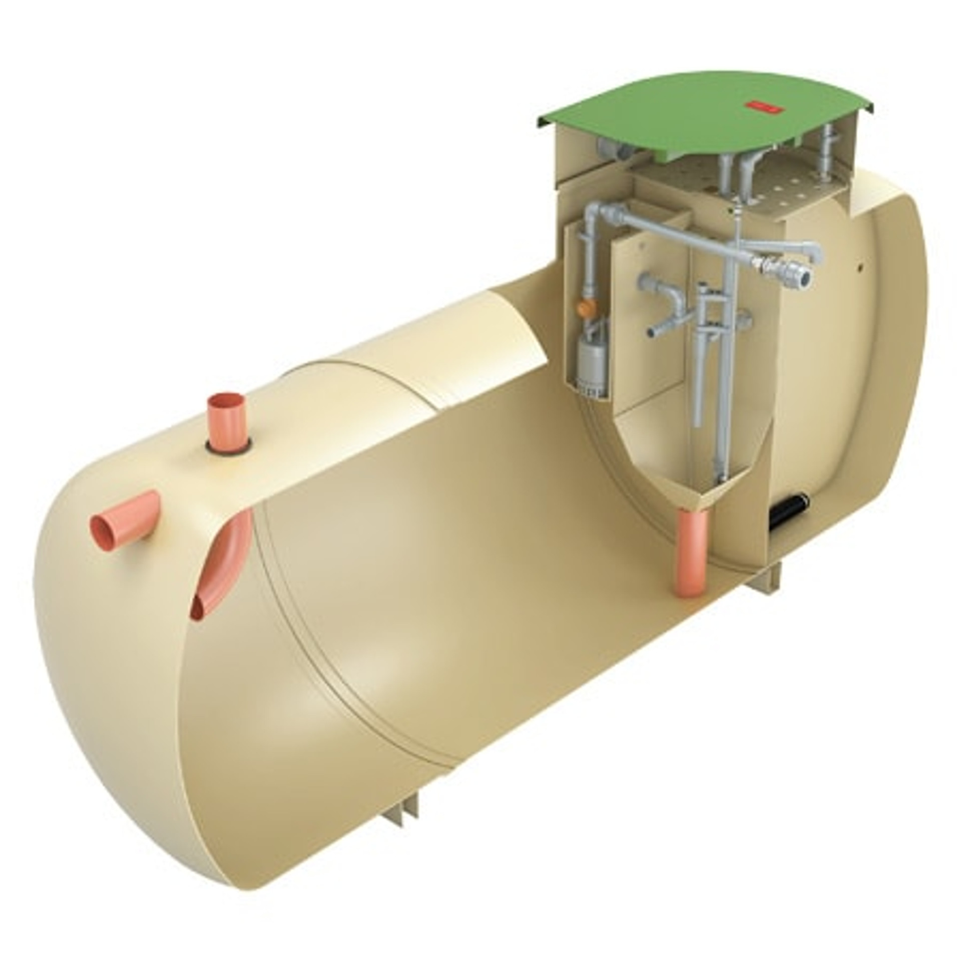 Klargester BioFicient 5 (20 Person) Sewage Treatment Plant JDP