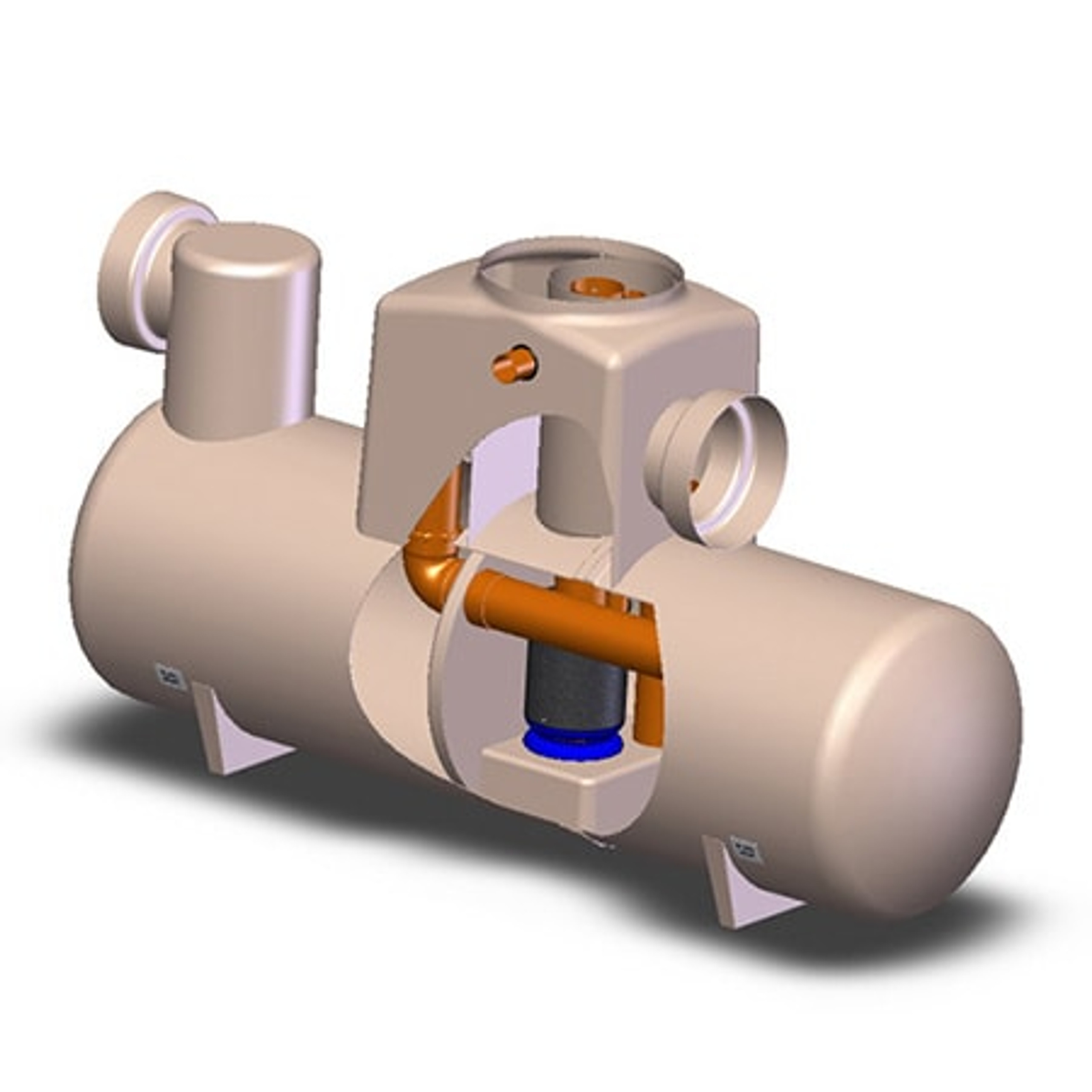 8335m2 Klargester Bypass Separator JDP