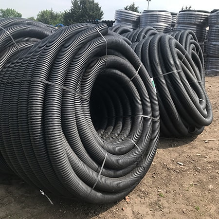 100mm Perforated Land Drainage Pipe (25m Coil) JDP
