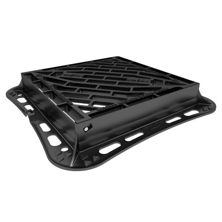 600x600x100mm WREKiN Highway Group 4 Gully Grate JDP