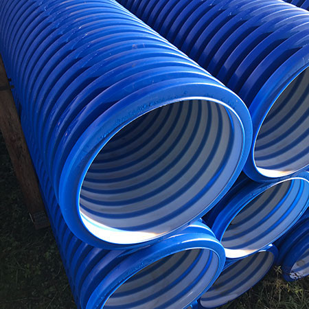 Water Pipe Ducting Blue Ducting for Water Service Pipes JDP