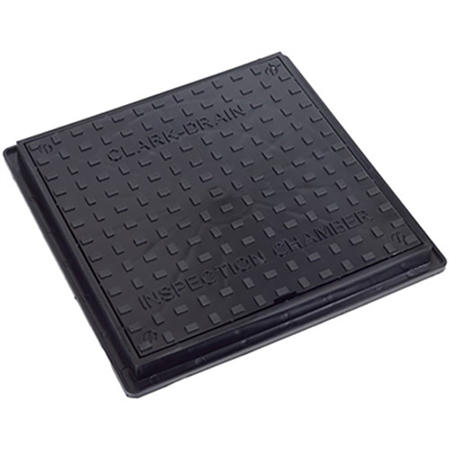 300mm Square to Round PP Manhole Cover & Frame (Domestic Driveway).