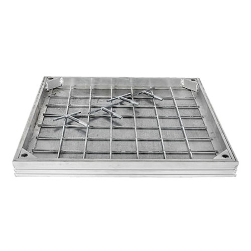 600x600mm WREKiN Aluminium 40mm Recessed Access Cover.