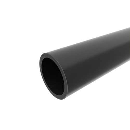 500mm Black PE100 SDR17 Non-Potable Water Pipe Length.