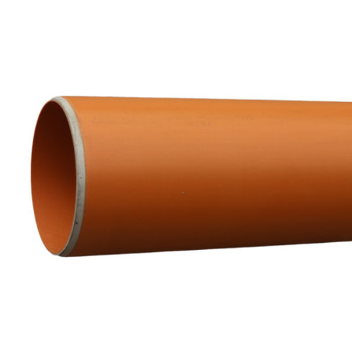 6m x 110mm Plain Ended ULTRA3 Sewer Drainage Pipe.