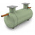 10,000 litre Clearwater Large Shallow Dig Septic Tank.