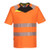 Portwest DX4 Hi-Vis Short Sleeve T-Shirt - Orange.