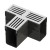 Hauraton E-TEC THRESHOLD Grey Aluminium Channel Drain T-Junction A15.