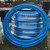 63mm blue MDPE pipe coils (50m shown).