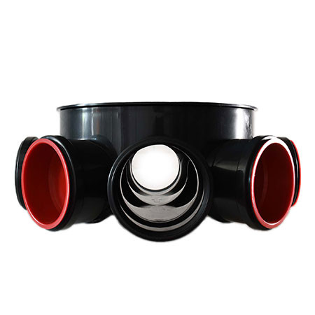 320mm Level Invert 5x110mm Inlet PPIC Base - JDP
