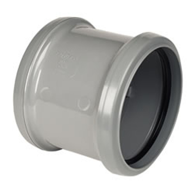 FloPlast 110mm Ring Seal Soil Pipe 4m Single Socket JDP