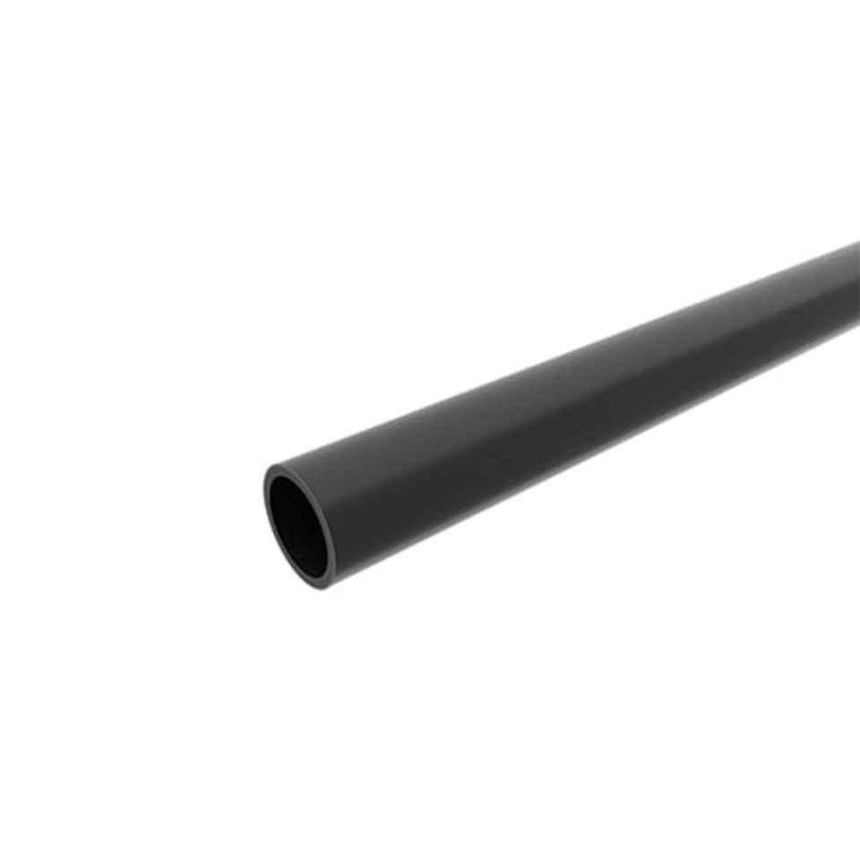 200mm Black HDPE SDR17 Pipe Length