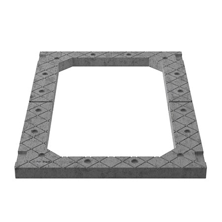Cover Seating Rings 1200x675mm Two Piece Cover & Frame Concrete Seating Ring Adjusting Unit ...