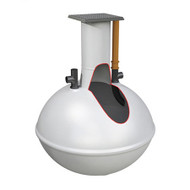 2,800 Litre Clearwater Alpha Spherical Cesspool