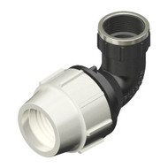 PLASSON 90dg PE to Female BSP Elbow