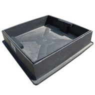 300 x 300mm Square to Round Block Paving 3.5T Manhole Cover