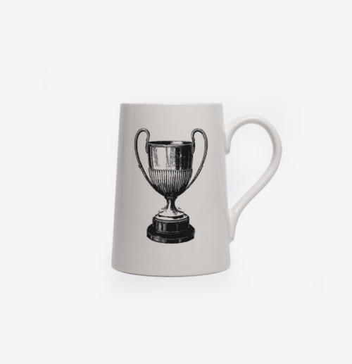 Ceramic mug with Tankard Trophy design