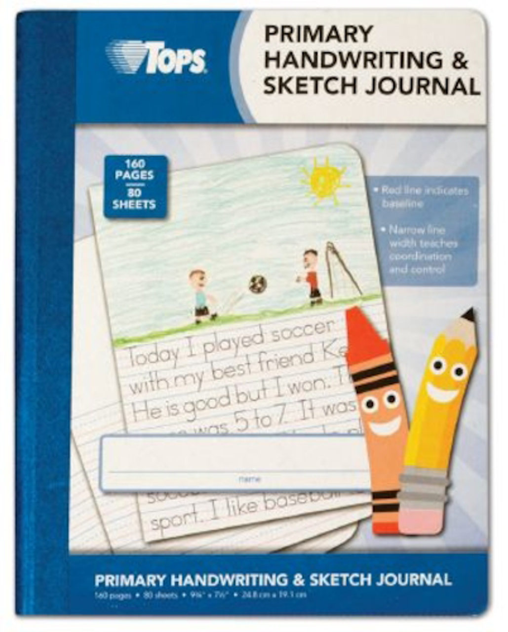 TOPS™ Primary Journal, 9-3/4