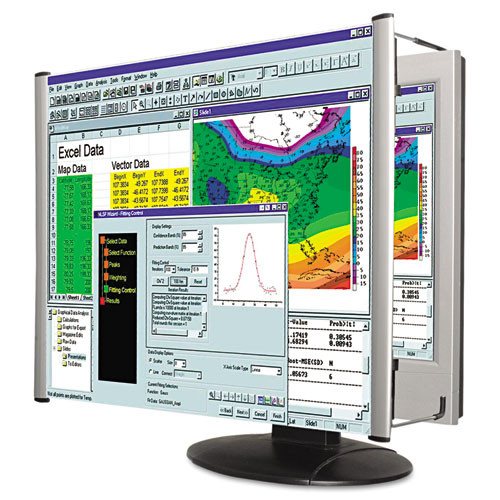 Lcd Monitor Magnifier Filter For 15" Flat Panel Monitor