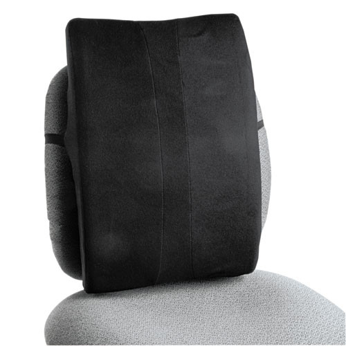 Remedease Full Height Backrest, 14 X 3 X 19.5, Black