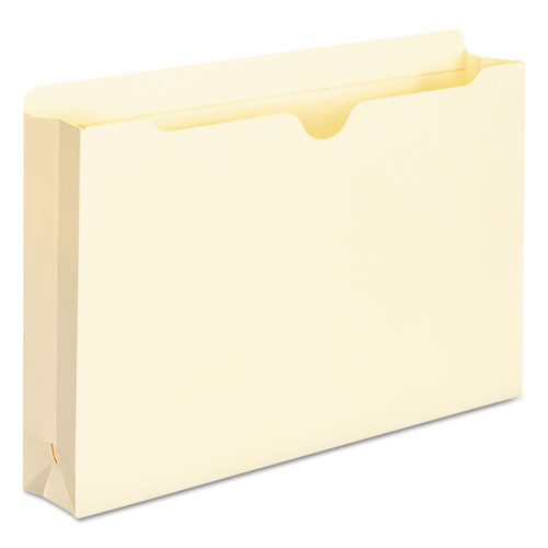 Manila File Jackets, 2-ply Straight Tab, Legal Size, Manila, 50/box - SMD76560