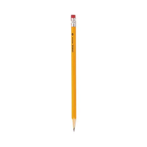 #2 Woodcase Pencil, Hb (#2), Black Lead, Yellow Barrel, Dozen