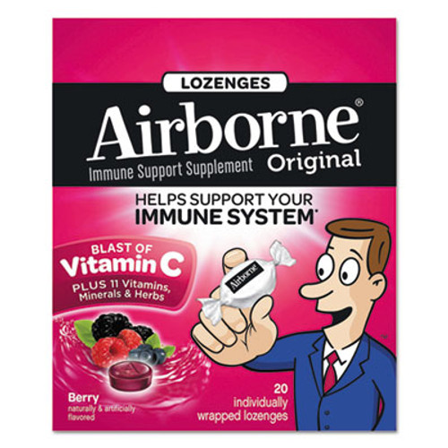 ABN18591CT Immune Support Lozenge, Berry Flavor, 20/PK, 12 PK/CT
