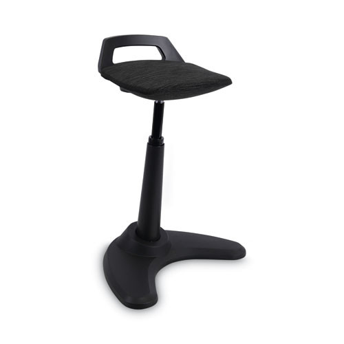 Alera Adaptivergo Sit To Stand Perch Stool, Supports Up To 250 Lb, Black