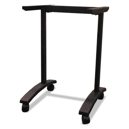 Alera Valencia Series Training Table T-leg Base, 24.5w X 19.75d X 28.5h, Black