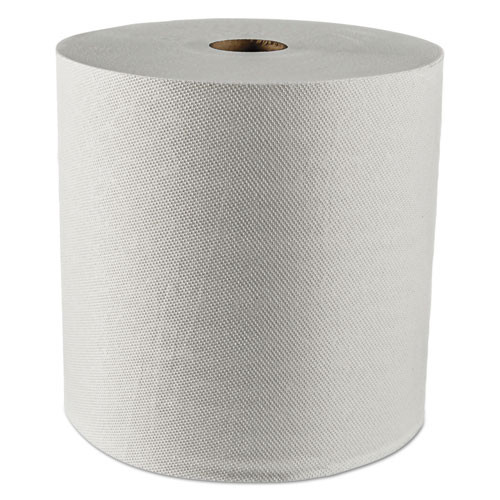 Hard Roll Paper Towels With Premium Absorbency Pockets, 1-ply, 8" X 425 Ft, 1.5" Core, White, 12 Rolls/carton