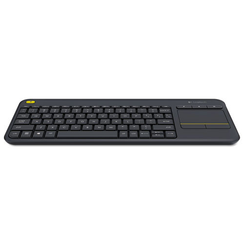 Wireless Touch Keyboard K400 Plus, Black