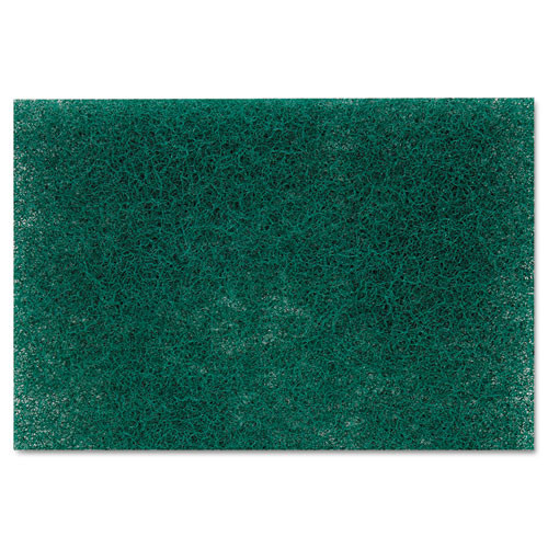 Heavy Duty Scouring Pad 86, 6 X 9, Green, 12/pack, 3 Packs/carton