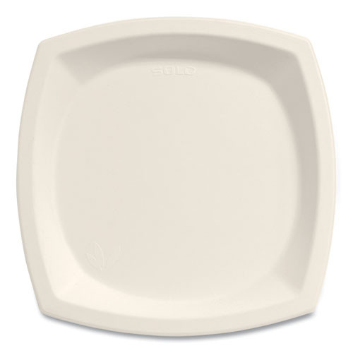 Bare Eco-forward Sugarcane Dinnerware, Plate, 10" Dia, Ivory, 125/pack, 4 Packs/carton