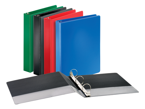 CRD72729 Cardinal® Performer™ Non-Locking Round Ring Binder, 1.5" Assorted Colors