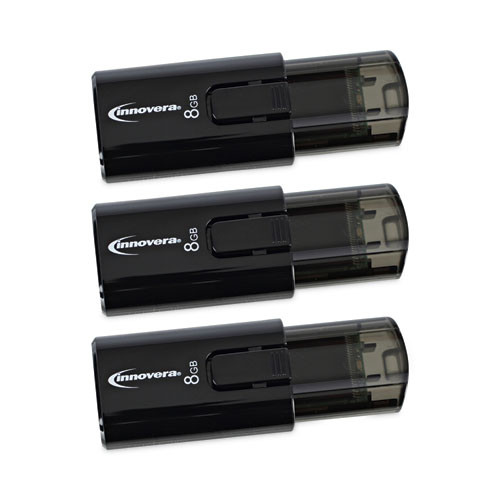 Usb 3.0 Flash Drive, 8 Gb, 3/pack