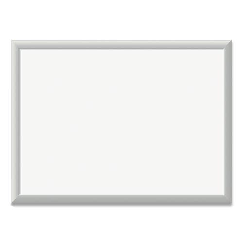 Magnetic Dry Erase Board With Aluminum Frame, 23 X 17, White Surface, Silver Frame