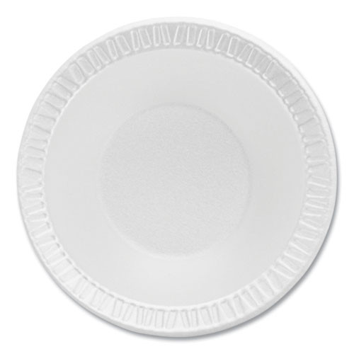 Non-laminated Foam Dinnerware, Bowl, 5 Oz, White, 125/pack, 8 Packs/carton