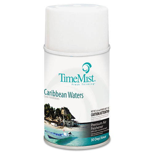 Premium Metered Air Freshener Refill, Caribbean Waters, 7.1 Oz Aerosol Spray Premium Metered Air Freshener Refill, Caribbean Waters, 7.1 Oz Aerosol Spray