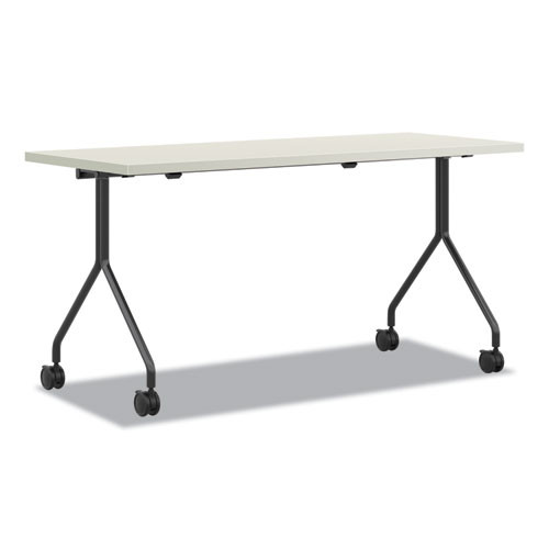 Between Nested Multipurpose Tables, Rectangular, 72w X 24d X 29h, Silver Mesh/loft