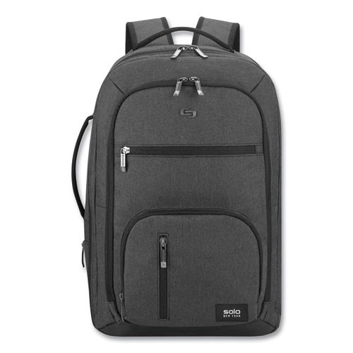 Grand Travel Tsa Backpack, 17.3, 11.88 X 7 X 19, Dark Gray