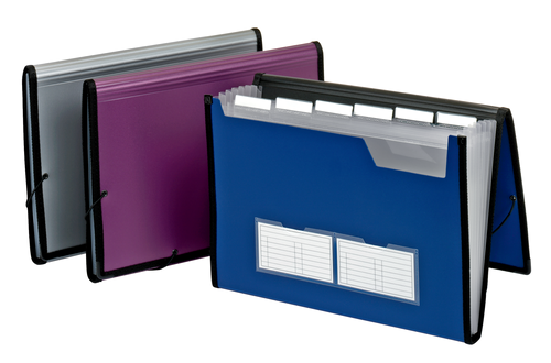 PFX52370EE 7 Pocket Professional Organizers, Letter size, Assorted