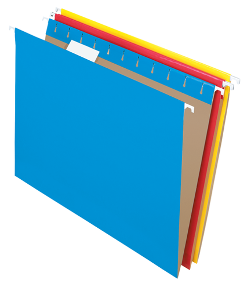 PFXD95001 Pendaflex® Recycled Hanging File Folders, Assorted, 20 Pack